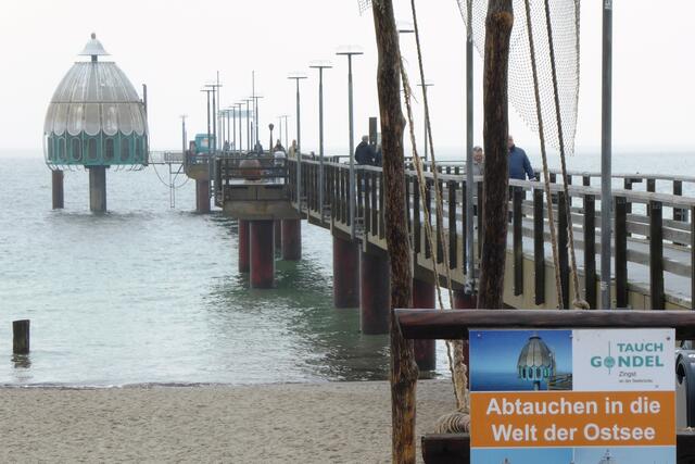Die Tauchgondel - Abtauchen in die Welt der Ostsee.