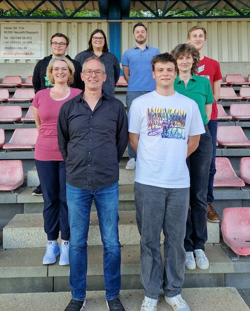 Die neue Team um Abteilungsleiter Steffen Geißendörfer (v. l.).