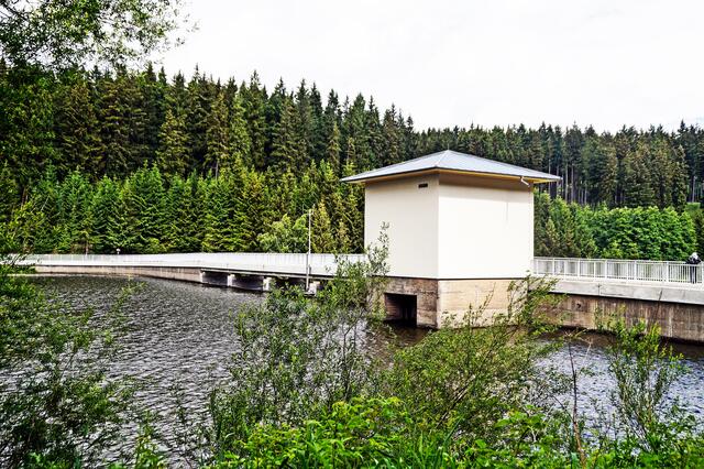 Rappbodevorsperre Wasserseite