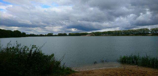 Ein Wolkenauge über dem Wietzesee | Foto: Shima Mahi
