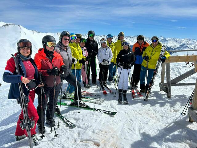 Die Abschlussfahrt fand in diesem Jahr Anfang April 2024 nach Serfaus statt.