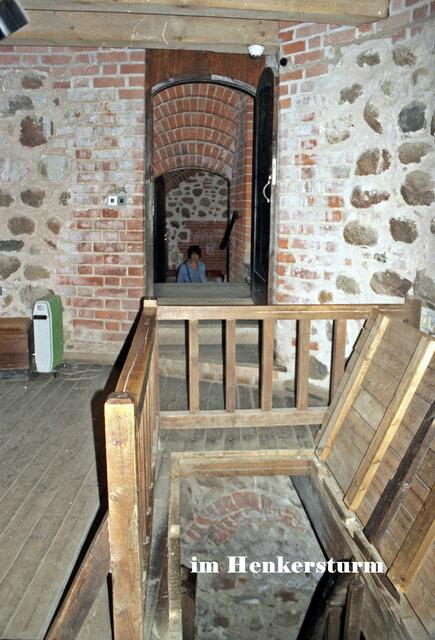 Im Burgturm wurden Todesurteile vollstreckt