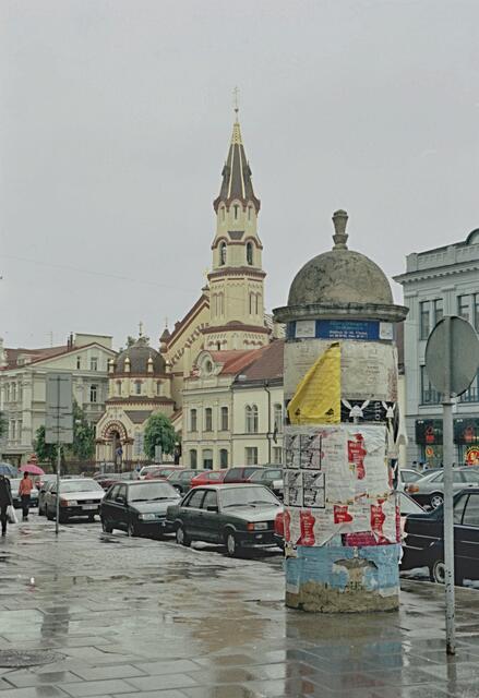 Straßenbild aus Kaunas