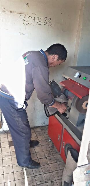 Die chinesische Maschine, sein ganzer Stolz