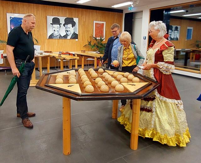 Historische Holzspiele bei der Langen Museumsnacht am 21.06.2024 | Foto: Ramona Frodl