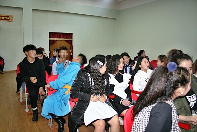 Eine sehr stimmungsvolle Schulfeier. 