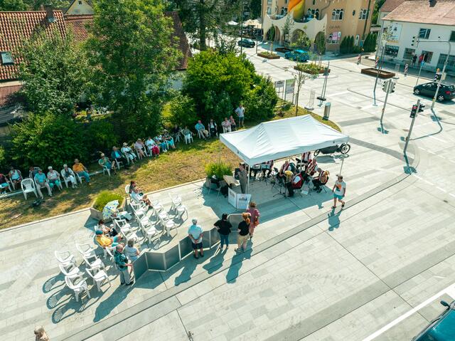 Eröffnung PopUp-Ausstellung "Königsbrunn im Wandel" am 19.07.2024 | Foto: ABOUT US