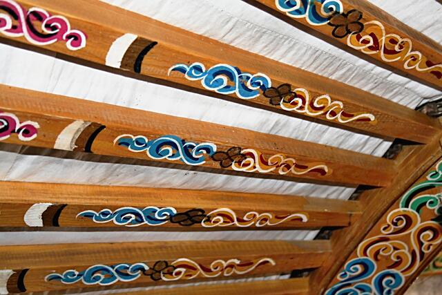 Die Jurte einer Künstlerin