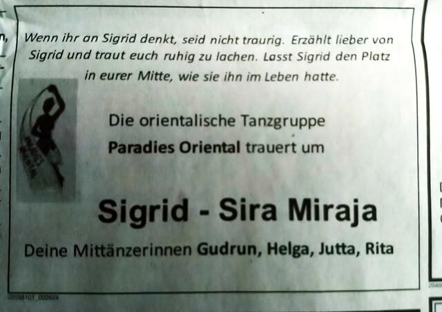 Todesanzeige | Foto: Shima Mahi