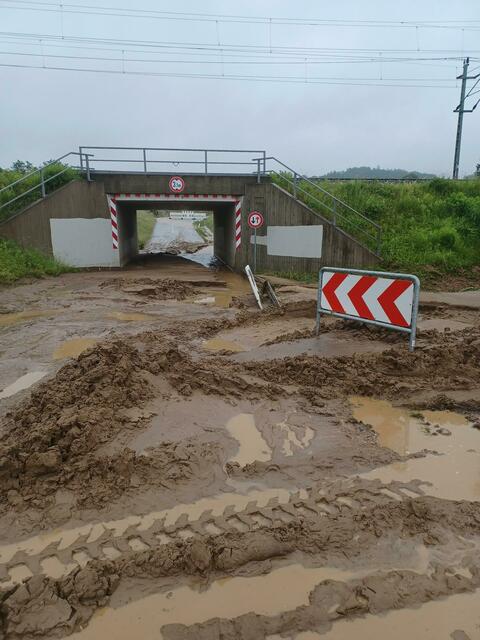 Wesstheim, Unterführung Biburger Straße