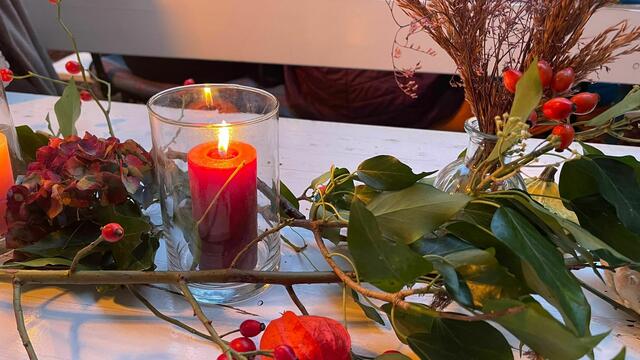 Ein herzlicher Dank geht an die Sponsorin der Deko. | Foto: BDS Gewerbeverband Königsbrunn