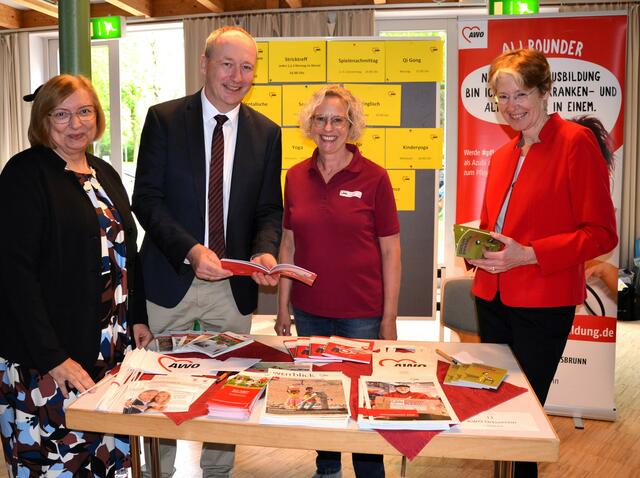 Das Stadtoberhaupt beim SENIOREN aktiv-Tag der Stadt Königsbrunn | Foto: Anke Maresch