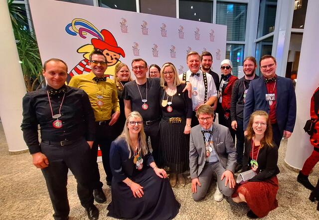 Die GPF auf der KOLLA am 2. Februar 2024. | Foto: Gersthofer Party-Freunde n.e.V.