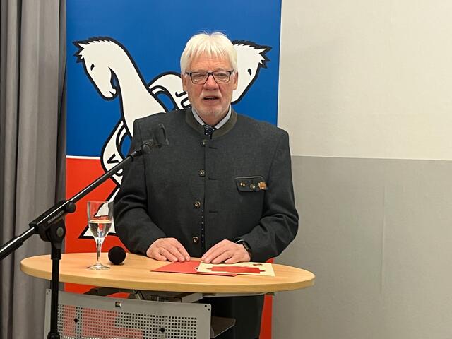 Heint Pyka bedankte sich für die Auszeichnung