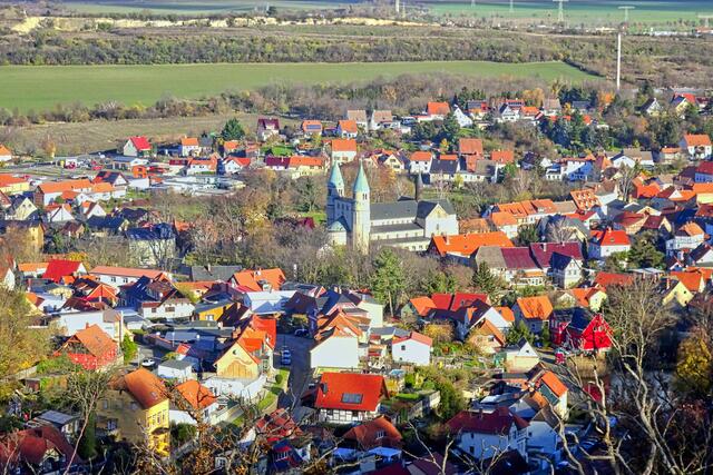 Blick vom Försterblick auf Gernrode