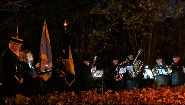 Totenehrung 2024 Bläsergruppe Original Calenberger