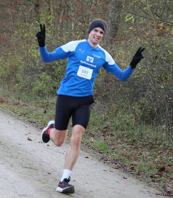 Sichtlich zufrieden mit dem zweiten Platz ist hier Andreas Beck 