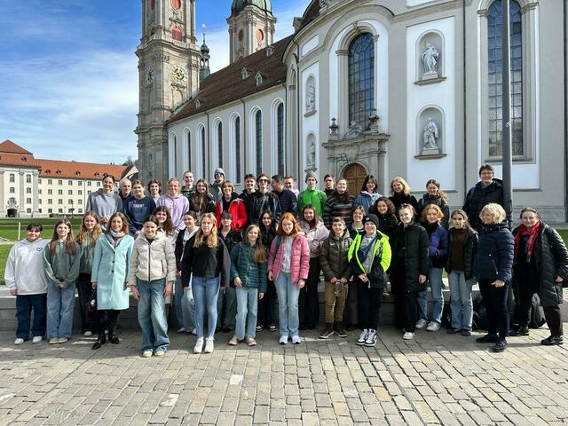 Musik-Exkursion nach St. Gallen. | Foto: Justus-von-Liebig-Gymnasium