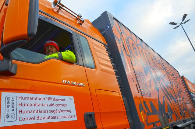 Auch als Senior aktiv: In diesem Jahr ist er mit 66 der älteste im Konvoi-Team. | Foto: Ramona Nahirni-Vogg
