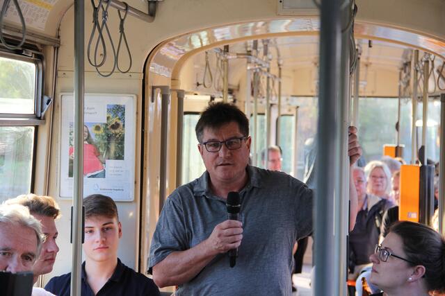 Nostalgische Straßenbahnfahrt im Juni 2024 | Foto: Aktionsgemeinschaft Neusäß
