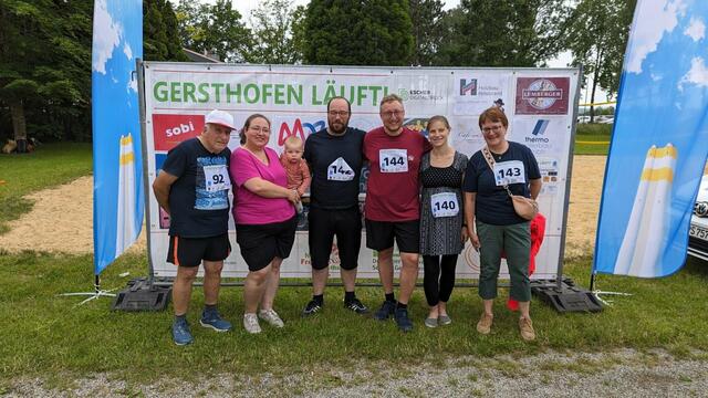 Gersthofen läuft und mit dabei der Heimat- und Trachtenverein | Foto: HVTV