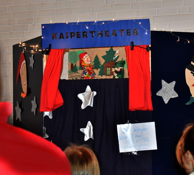 Der Kasperl schaute ebenfalls vorbei