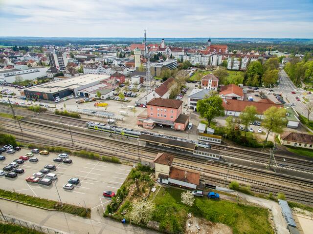 Archivbild vom Dillinger Bahnhof. | Foto: Jan Koenen - Stadt Dillingen