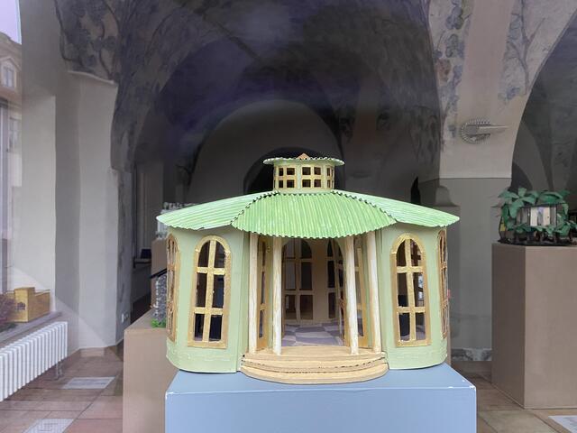 Erinnert an das Teehaus im Schlosspark Sanssouci.