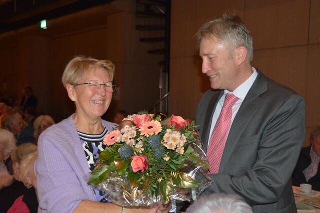 Erster Bürgermeister Richard Greiner mit Susanne Roehring  | Foto: Andrea Faber