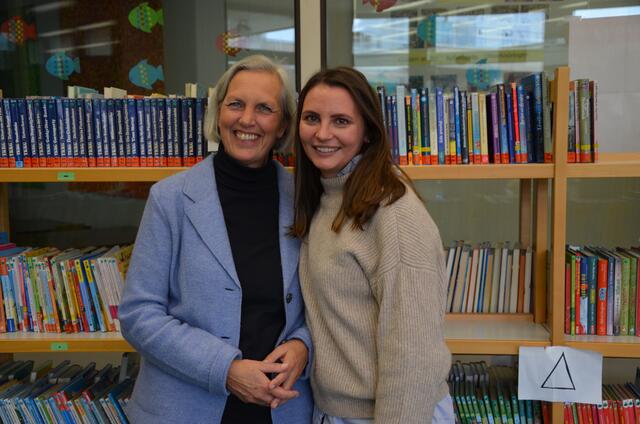 Rektorin Sabine Maar und Konrektorin Kathrin Lattus legen Wert auf eine moderne Lernlandschaft. | Foto: Ramona Nahirni-Vogg