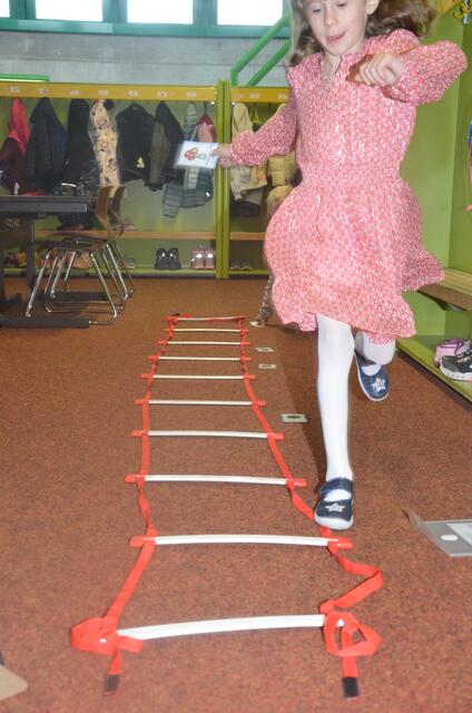 Große Sprünge beim Lernfortschritt und auf der Silbenleiter: So macht Lernen Spaß! | Foto: Ramona Nahirni-Vogg