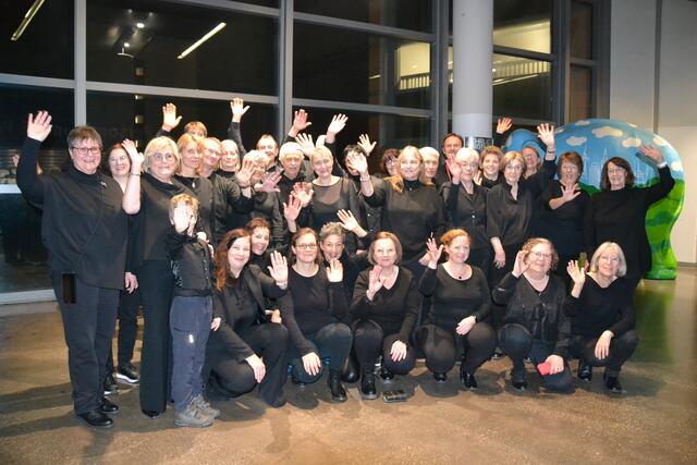 Der Chor "sing4you" aus Stadthagen/Heuerßen. 