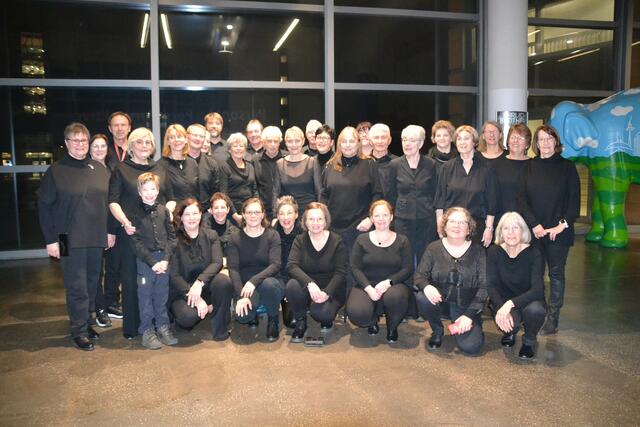 Der Chor "sing4you" aus Stadthagen/Heuerßen. 