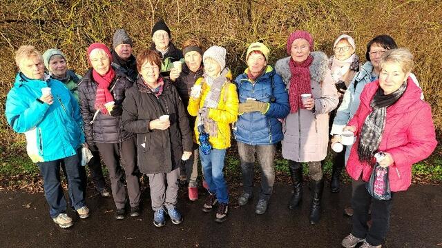 Wandergruppe vom ASV Sangerhausen | Foto: B. Hauke