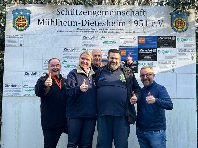 v.r.n.l: Torsten Lodderstedt, Timo Zindel, Thomas Westerwald, Peggy Baier und Thomas Baier