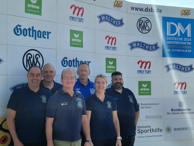 v.r.n.l: Timo Zindel, Peggy Baier, Thomas Grein, Thomas Lippok, Thomas Westerwald und Thomas Baier
