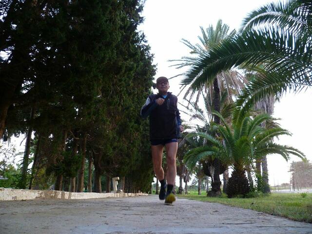 Es macht Spaß, in diesem Ambiente zu laufen.  
