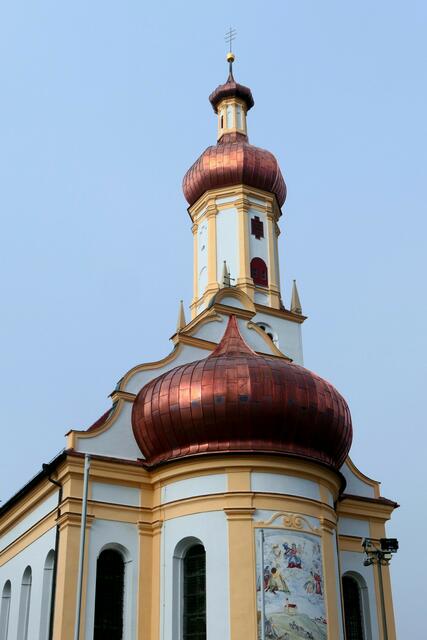 Die Gerüste am Turm sind weitgehend zurückgebaut
