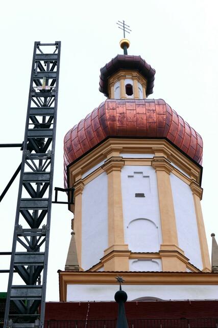 Beim Näherkommen sieht es noch nach Baustelle aus
