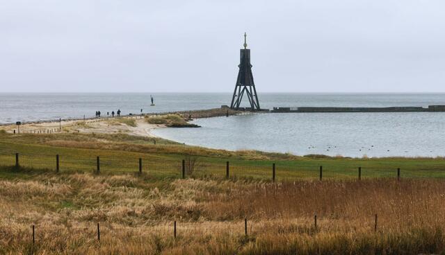 Die Kugelbake in Cuxhaven-Döse | Foto: Shima Mahi