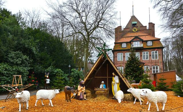 Weihnachtsmarkt beim Schloss Ritzebüttel | Foto: Shima Mahi