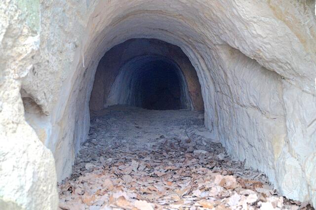 bis ins 20. Jahrhundert lebten in den Seweckenbergen ein Einsiedler in dieser Höhle