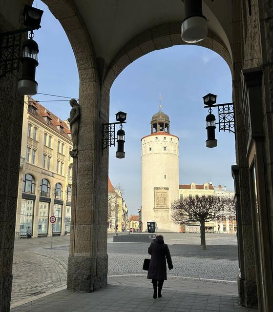 Frauenturm (auch Dicker Turm). 