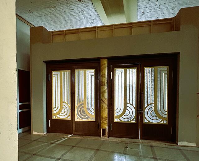 Teil des Eingangsbereichs 