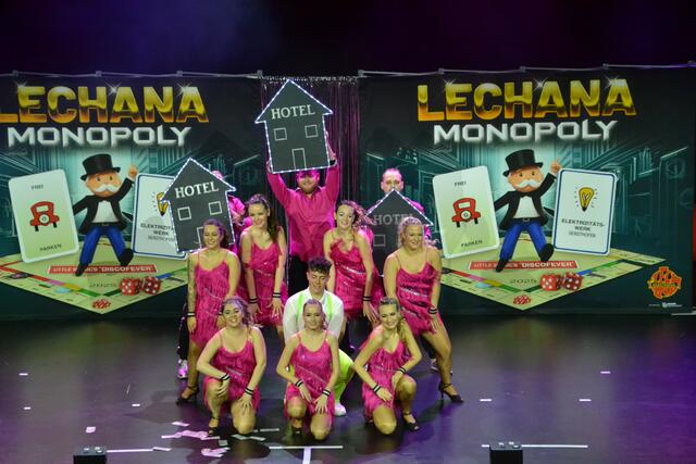 Die Lechana bei ihrer Show "Monopoly".