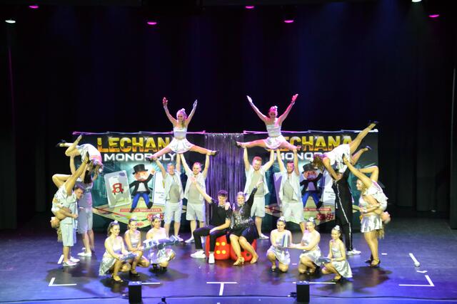 Die Lechana bei ihrer Show "Monopoly".