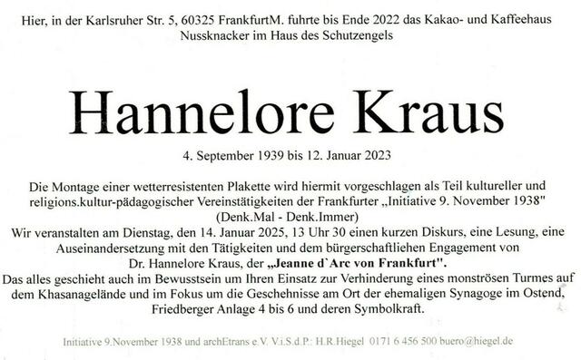 Appell zur Erinnerungs-Plakette | Foto: © Bild: Hans Robert Hiegel CC 