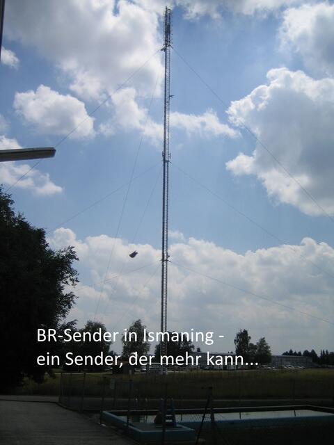 Sendemast in Ismaning. | Foto: Dr. Alexander Hölzle