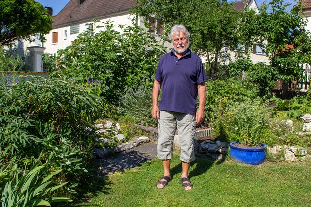 "Pfleglich mit der Natur umgehen"; das Lebensmotto des Vorstandsvorsitzenden Manfred Braun | Foto: Anton Zucker