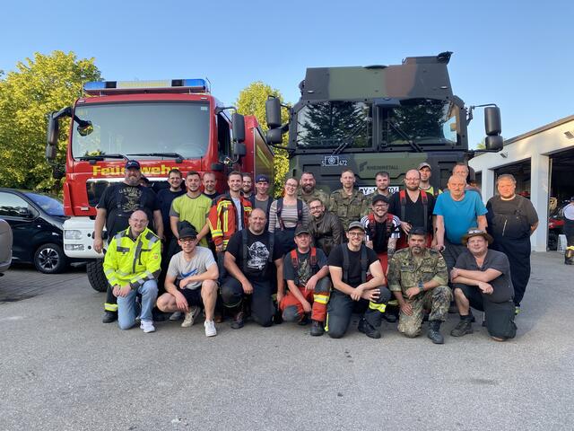 Dank an die Helfer der verschiedensten Organisationen. | Foto: Gemeinde Nordendorf